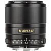 Obiettivo Viltrox AF 33mm f/1.4 per mirrorless Fujifilm X