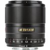Obiettivo Viltrox AF 23mm f/1.4 per mirrorless Fujifilm X