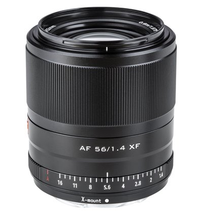 Obiettivo Viltrox AF 56mm f/1.4 per mirrorless Fujifilm X