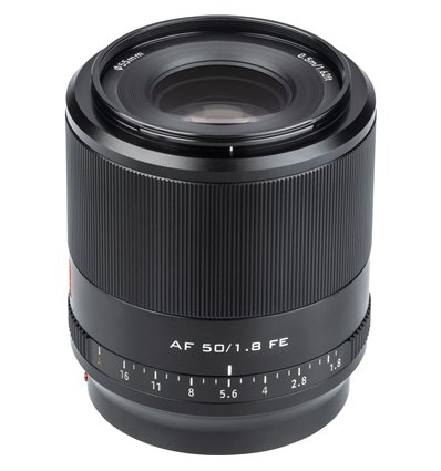 Obiettivo Viltrox AF 50mm f/1.8 per mirrorless Sony E