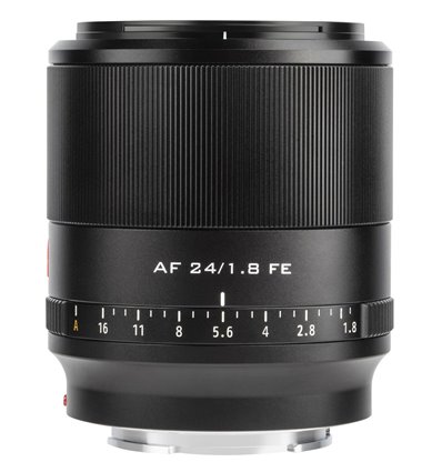 Obiettivo Viltrox AF 24mm f/1.8 per mirrorless Sony E