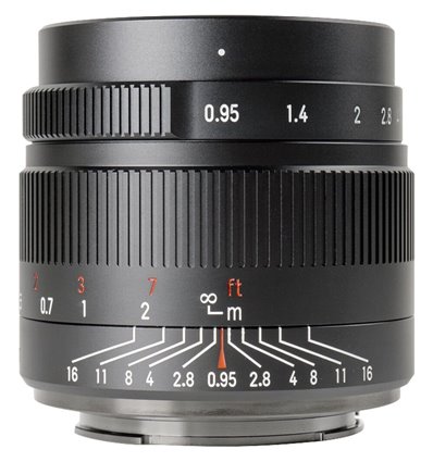 Obiettivo 7Artisans 35mm F/0.95 per mirrorless Canon EOS M