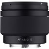 Obiettivo Samyang AF 12mm f/2 per mirrorless Sony E