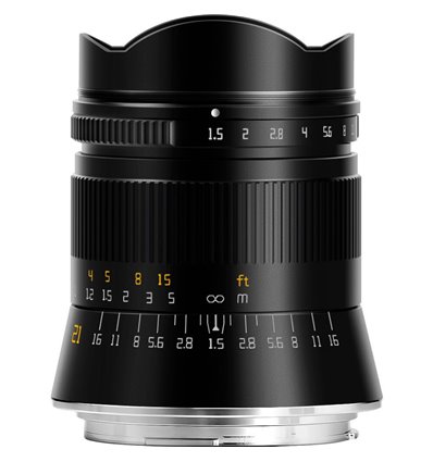Obiettivo TTArtisan 21mm F1.5 per mirrorless Canon EOS R