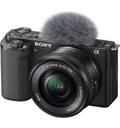 Fotocamera Mirrorless Sony ZV-E10 kit 16-50mm [MENU ENG]