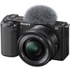 Fotocamera Mirrorless Sony ZV-E10 kit 16-50mm [MENU ENG]