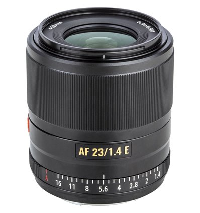 Obiettivo Viltrox AF 23mm f/1.4 per mirrorless Sony