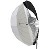 Godox DPU-130BS diffusore riflettente da 51'' nero/argento per ombrello