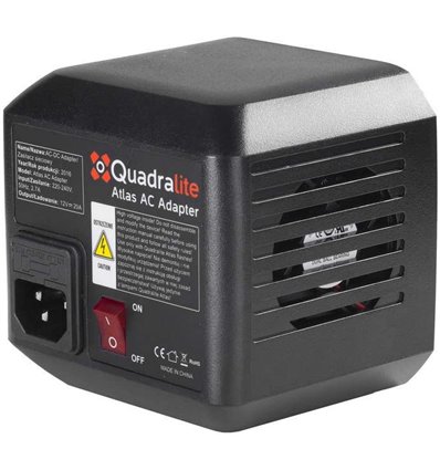 Quadralite Atlas AC adattatore corrente per flash da studio Atlas 600 TTL e Atlas 600