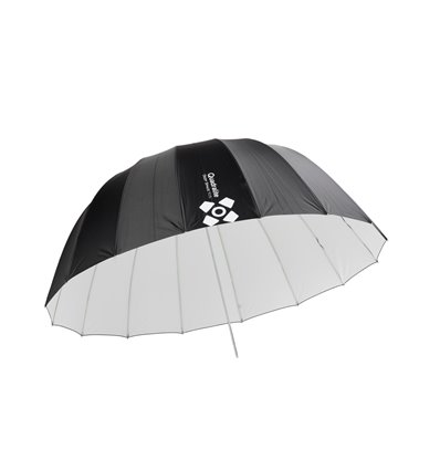 Quadralite Deep Space 130 ombrello parabolico bianco e nero