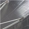 Quadralite Deep Space 130 ombrello parabolico argento e nero