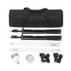 Quadralite kit di illuminazione LEDTuber Lighting (lampadine + stativi + ombrelli)