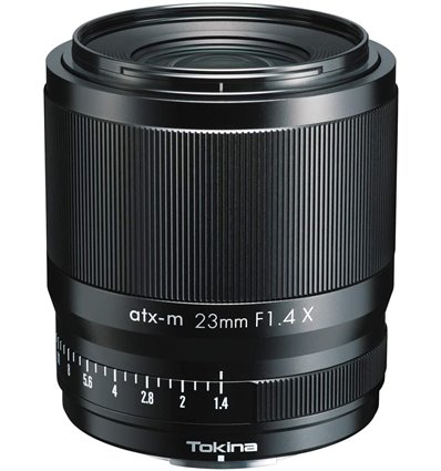 Obiettivo Tokina ATX-M 23mm F1.4 X per mirrorless Fujifilm