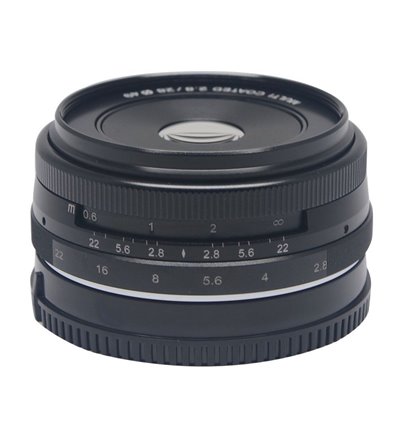 Obiettivo Meike MK-28mm F2.8 per Micro Quattro Terzi - PRONTA CONSEGNA