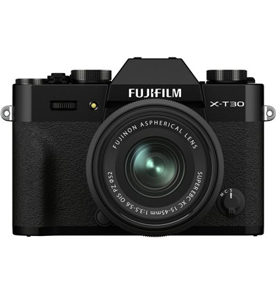 Fotocamera Mirrorless Fujifilm X-T30 Mark II nero kit 15-45mm