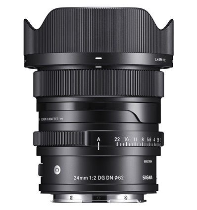 Obiettivo Sigma 24mm f/2 DG DN Contemporary per Panasonic Leica Sigma con attacco L