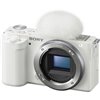 Fotocamera Mirrorless Sony ZV-E10 bianco Body [MENU ENG]