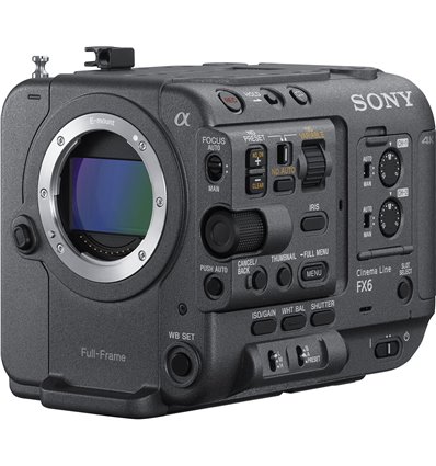 Videocamera Sony FX6 Full-Frame Cinema Camera Body ILME-FX6 [MENU ENG]