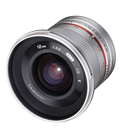 Obiettivo Samyang 12mm f/2.0 NCS CS Silver attacco M4/3 *BULK - PRONTA CONSEGNA*