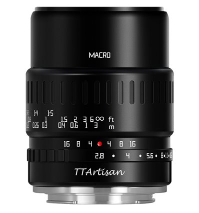 Obiettivo TTArtisan 40mm F2.8 Macro APS-C - Sony E