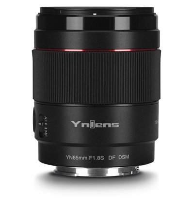 Obiettivo Yongnuo YN85mm f/1.8S DF DSM per mirrorless Sony E