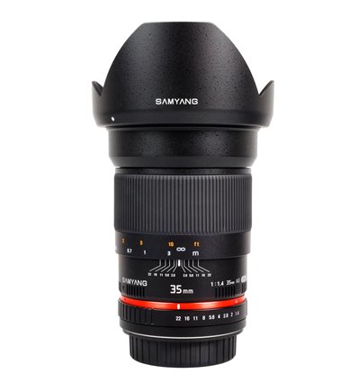 Obiettivo Samyang AE 35mm f/1.4 AS UMC per Canon - PRONTA CONSEGNA