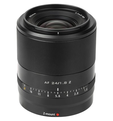 Obiettivo Viltrox AF 24mm f/1.8 per mirrorless Nikon Z