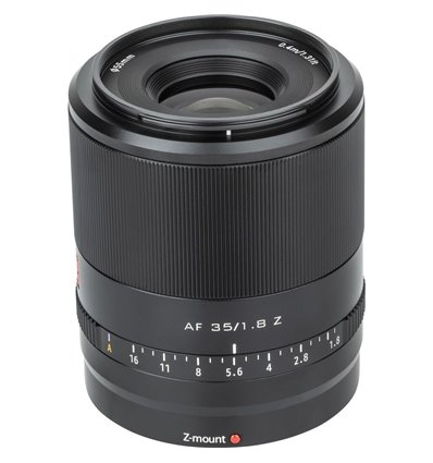 Obiettivo Viltrox AF 35mm f/1.8 per mirrorless Nikon Z