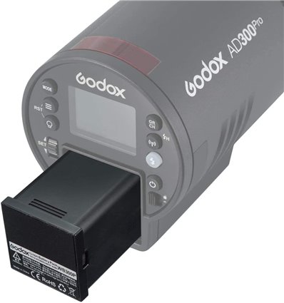Godox WB30P batteria ricambio per flash AD300Pro AD200 AD200Pro X200