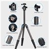 SIRUI Superb Traveler ST-125 Treppiedi in fibra di carbonio con testa ST-10X