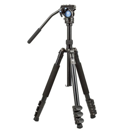 SIRUI ET-1004 Treppiedi in alluminio con testa video VA-5