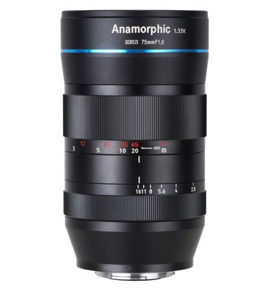 SIRUI Obiettivo 75mm f/1.8 1.33x Anamorfico per mirrorless Nikon Z