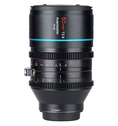 SIRUI Obiettivo 50mm T2.9 1.6x Full-Frame Anamorfico per mirrorless Sony E-Mount