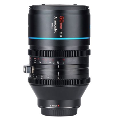 SIRUI Obiettivo 50mm T2.9 1.6x Full-Frame Anamorfico per Panasonic Leica Sigma L-Mount