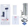 SIRUI DK-SL DUKEN Switch-X Gimbal, selfie stick, mini treppiedi per Smartphone (grigio chiaro)