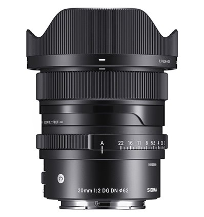 Obiettivo Sigma 20mm F2 DG DN Contemporary per Panasonic Leica Sigma L-Mount