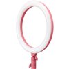 Godox LR-120P Faretto LED ring anulare bicolore rosa