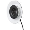 Godox RFT-21W Riflettore (bianco) per testa anulare flash R1200