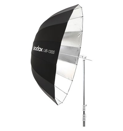 Godox UB-130S ombrello parabolico silver 130cm