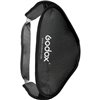 Godox SFUV6060 softbox 60x60cm per flash da esterno + staffa S-type + custodia