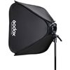 Godox SGGV6060 softbox 60x60cm per flash da esterno + griglia + staffa S2 type + custodia