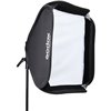 Godox SGGV6060 softbox 60x60cm per flash da esterno + griglia + staffa S2 type + custodia