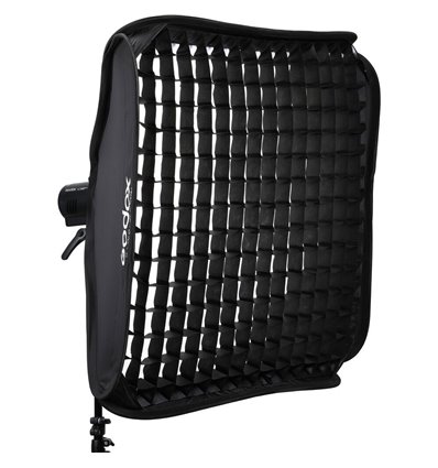 Godox SGGV8080 softbox 80x80cm per flash da esterno + griglia + staffa S2 type + custodia