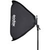 Godox SGGV8080 softbox 80x80cm per flash da esterno + griglia + staffa S2 type + custodia