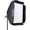 Godox SGUV6060 softbox 60x60cm per flash da esterno + staffa S2 type + custodia