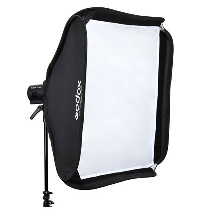 Godox SGUV8080 softbox 80x80cm per flash da esterno + staffa S2 type + custodia