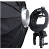 Godox SGUV8080 softbox 80x80cm per flash da esterno + staffa S2 type + custodia