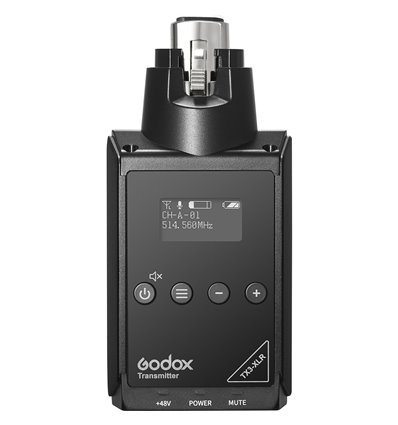 Godox TX3-XLR trasmettitore wireless per microfono compatibile con sistema wireless WMicS1
