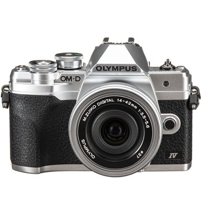 Fotocamera Olympus OM-D E-M10 mark IV kit 14-42mm F3.5-5.6 EZ Silver