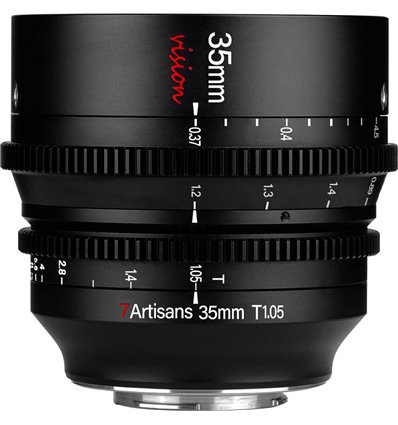 Obiettivo 7Artisans 35mm T1.05 APS-C VISION CINE per mirrorless L-Mount